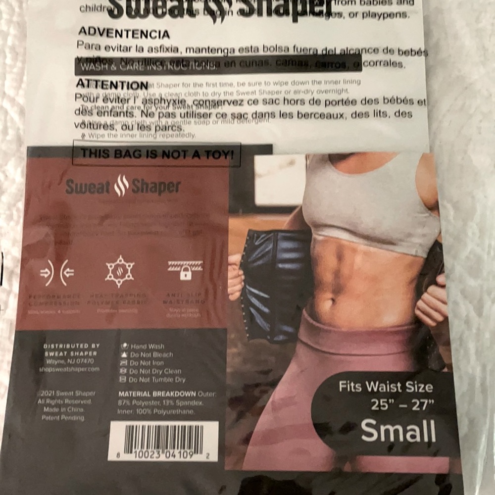 Sweat shaper-never used